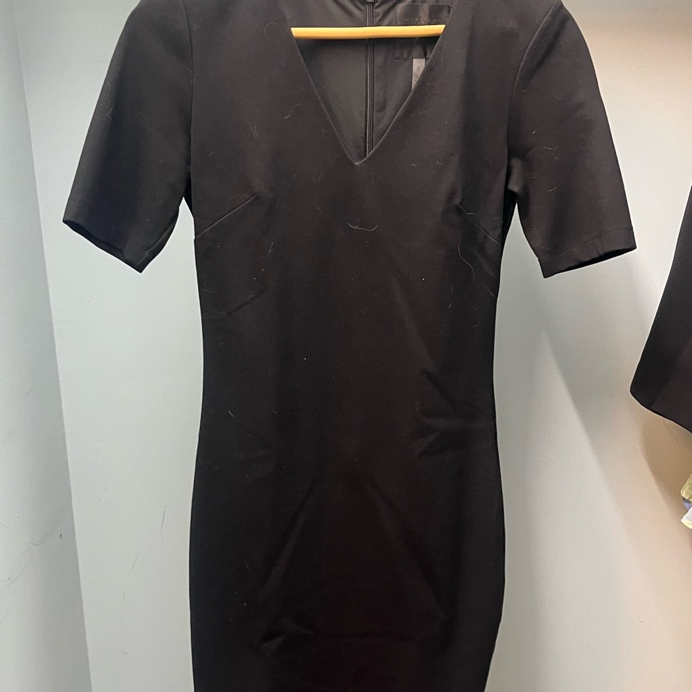 White House Black Market Classic Black Mini Dress